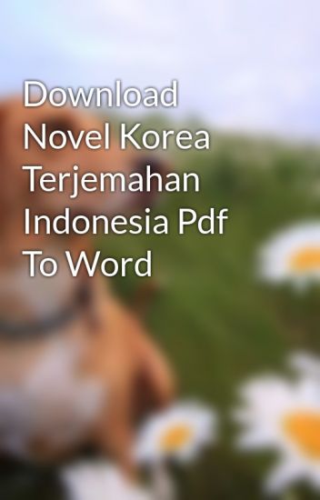 Novel terjemahan indonesia